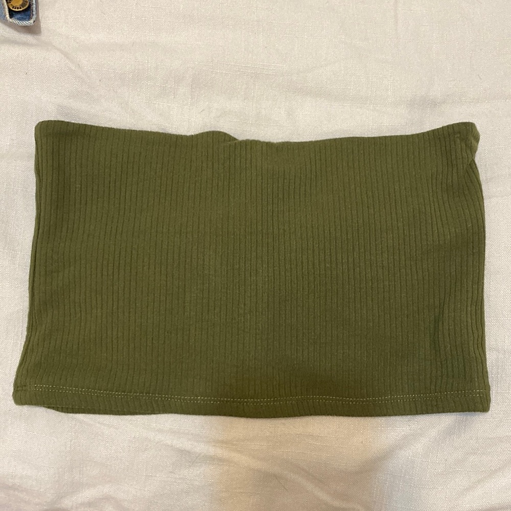 Emma & Sam | dark green bando top
